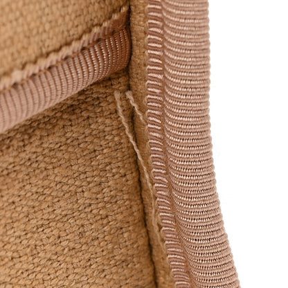 Chanel Canvas Deauville Bowling Bag Beige 15 of 17