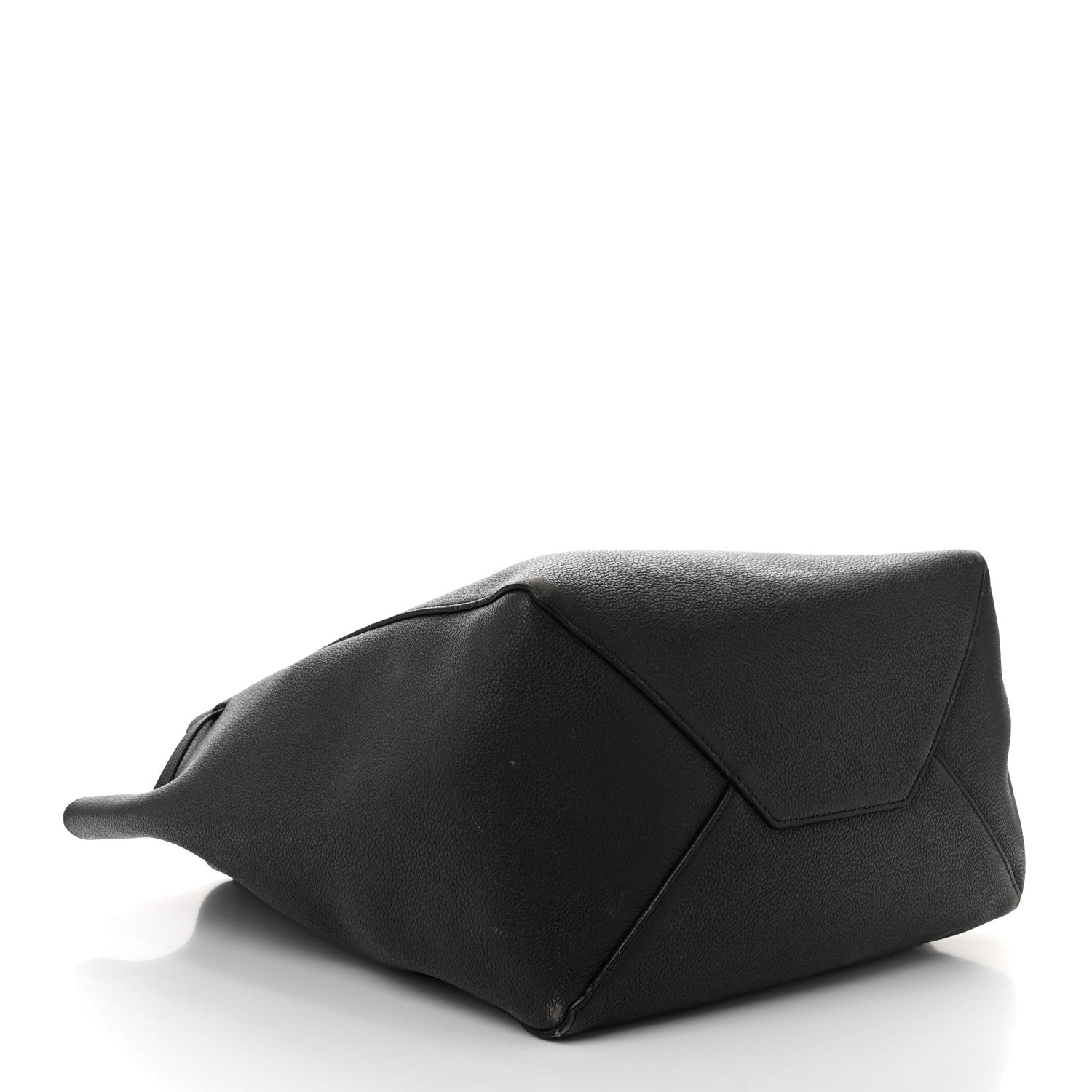 Celine Soft Grained Calfskin Medium Belt Cabas Phantom Medium Grey 4 of 13