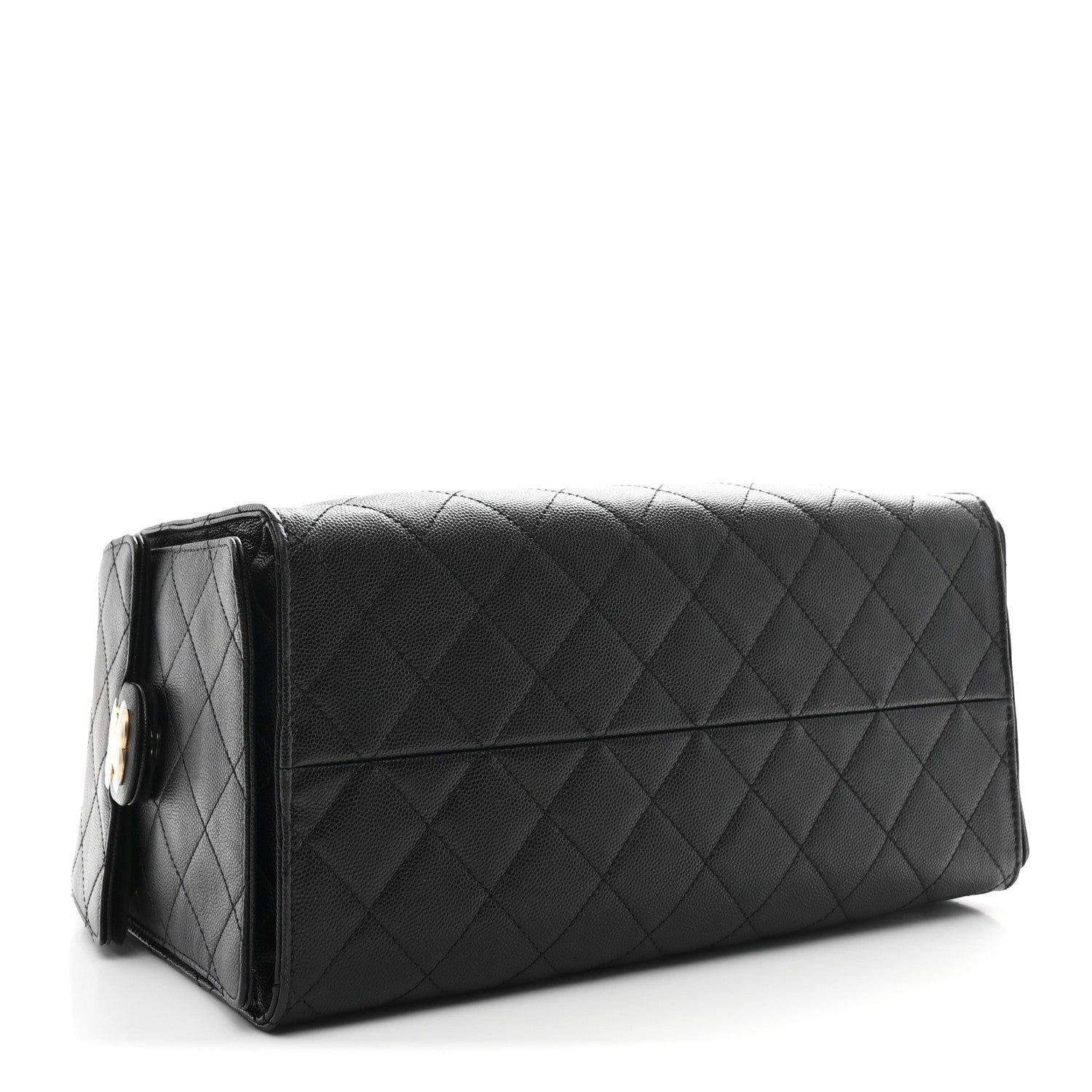 Chanel Caviar Quilted Medium Chanel 25 Handbag Black 5 of 12