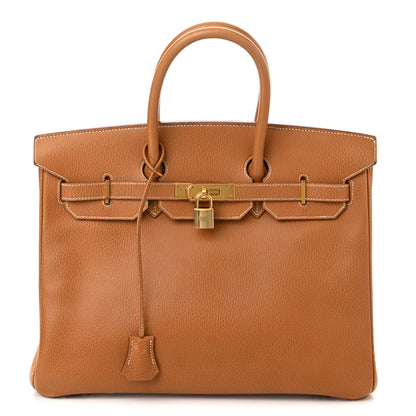 Hermes Ardennes Birkin 35 Naturelle 1 of 20