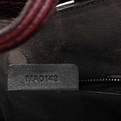 Givenchy Glazed Pebbled Calfskin North South Nightingale Purple 7 of 18