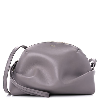 Chloe Calfskin Mini Judy Shoulder Bag Cashmere Grey 1 of 11