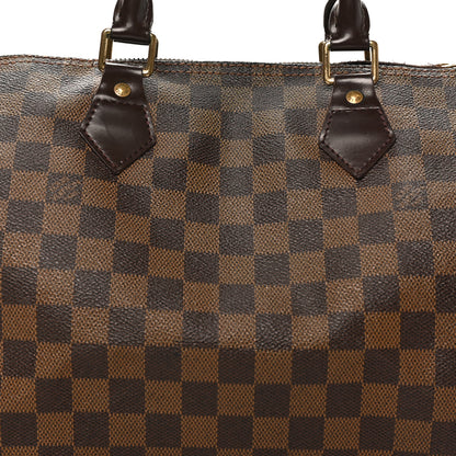 Louis Vuitton Damier Ebene Speedy 30 7 of 10