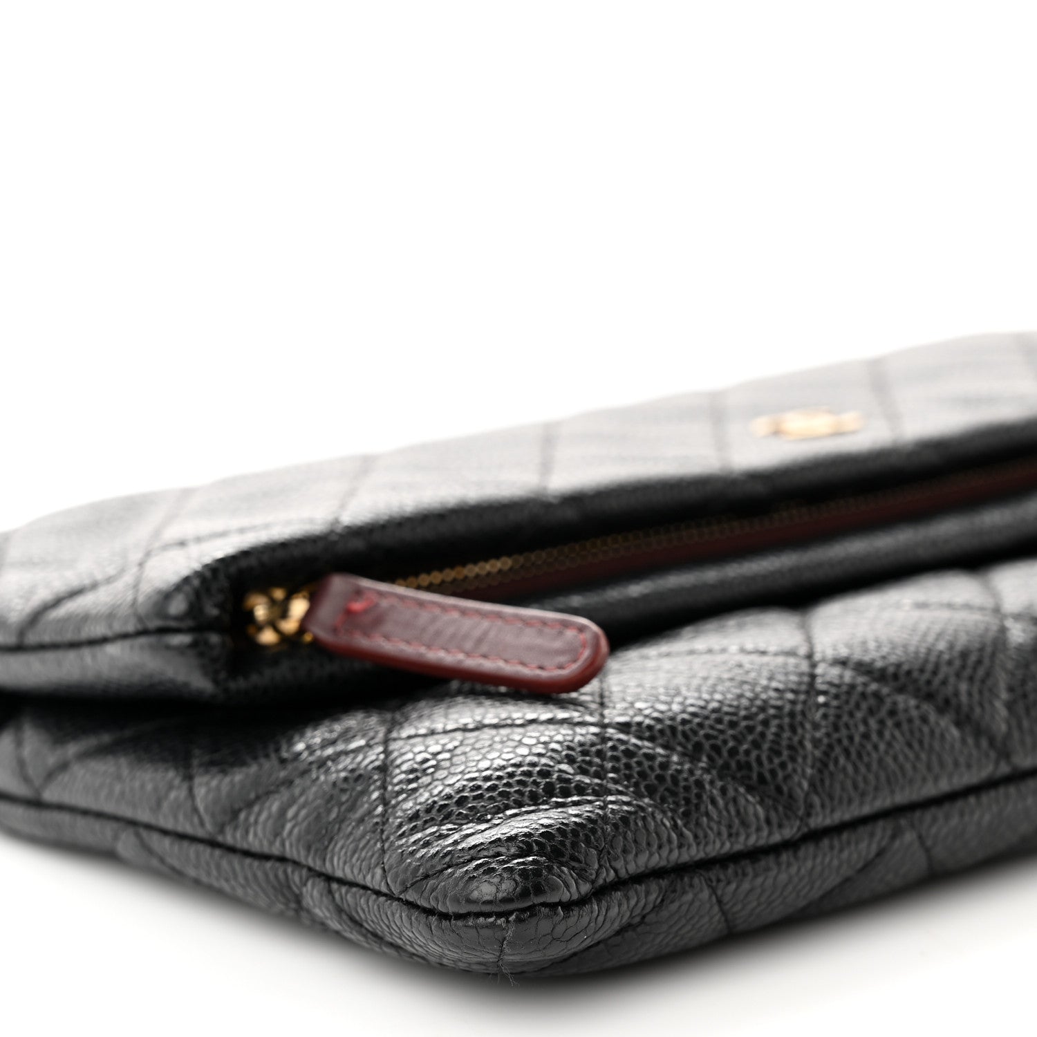 Chanel Caviar Quilted CC Beauty Clutch Black 10 of 14