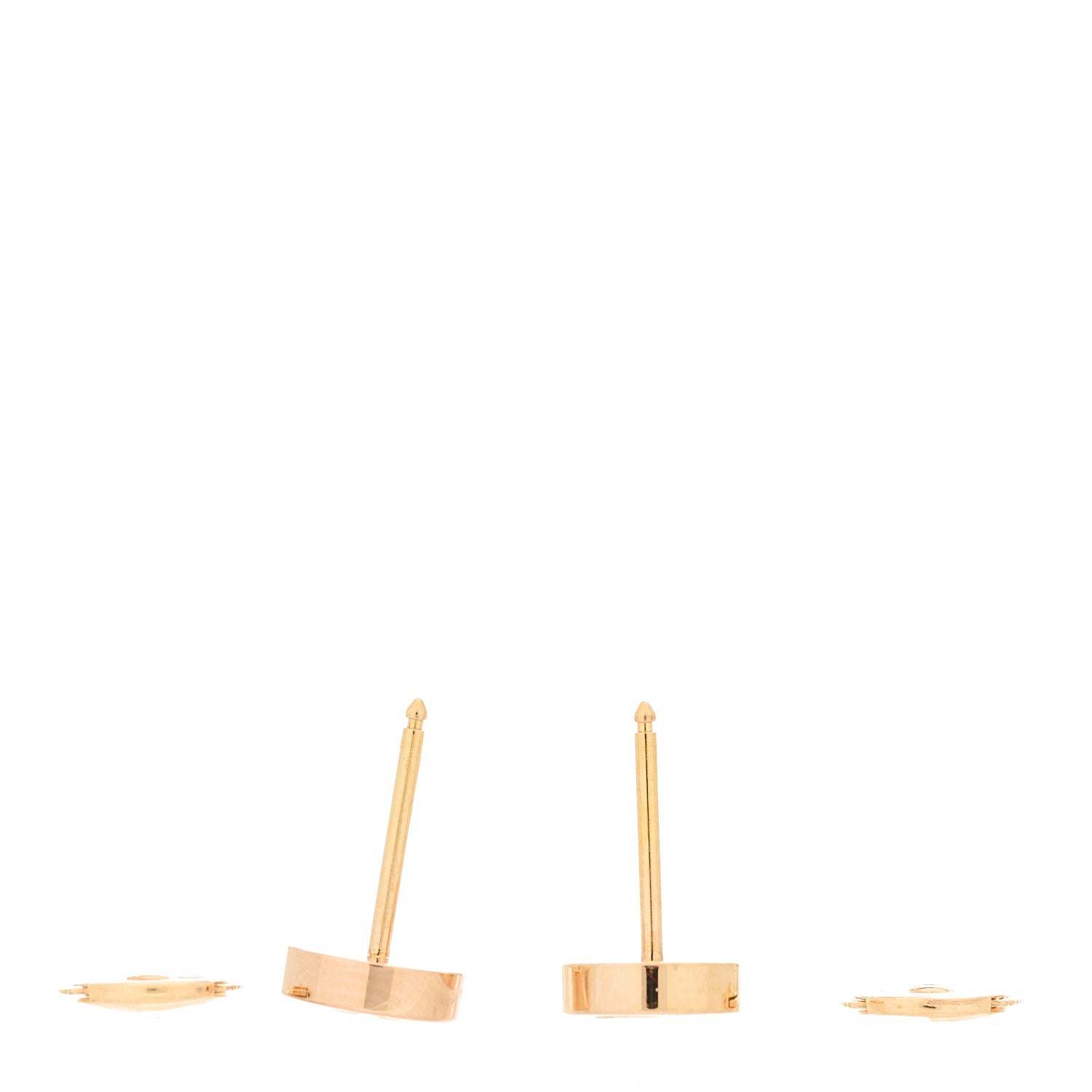 Cartier 18K Pink Gold LOVE Earrings 3 of 5