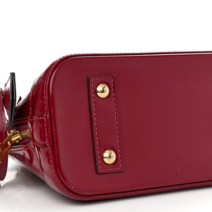 Louis Vuitton Vernis Alma BB Magenta 8 of 12