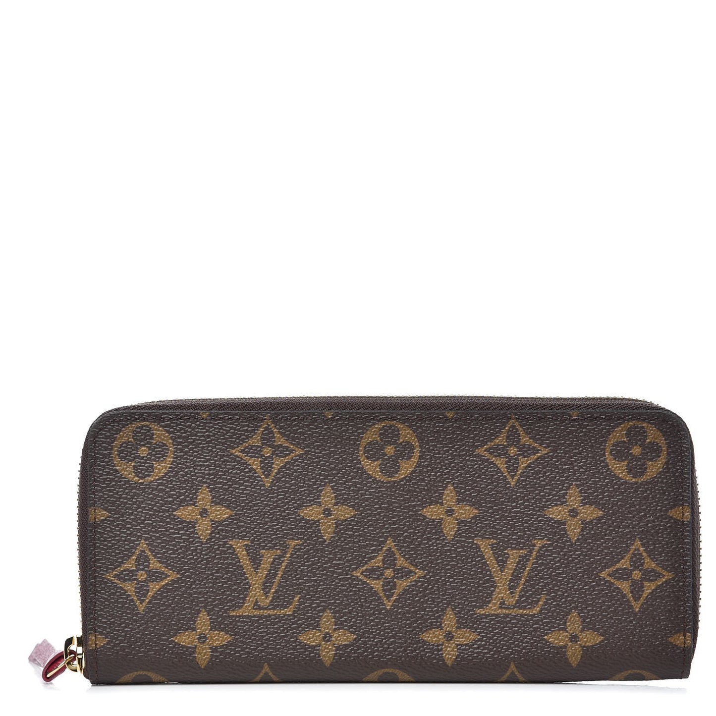 Monogram Clemence Wallet Fuchsia