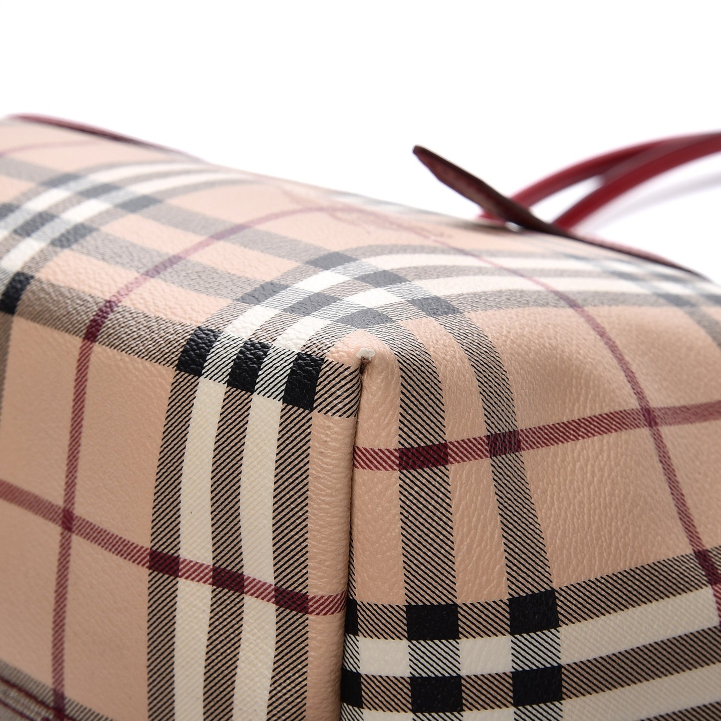 Haymarket Check Medium Salisbury Tote Military Red