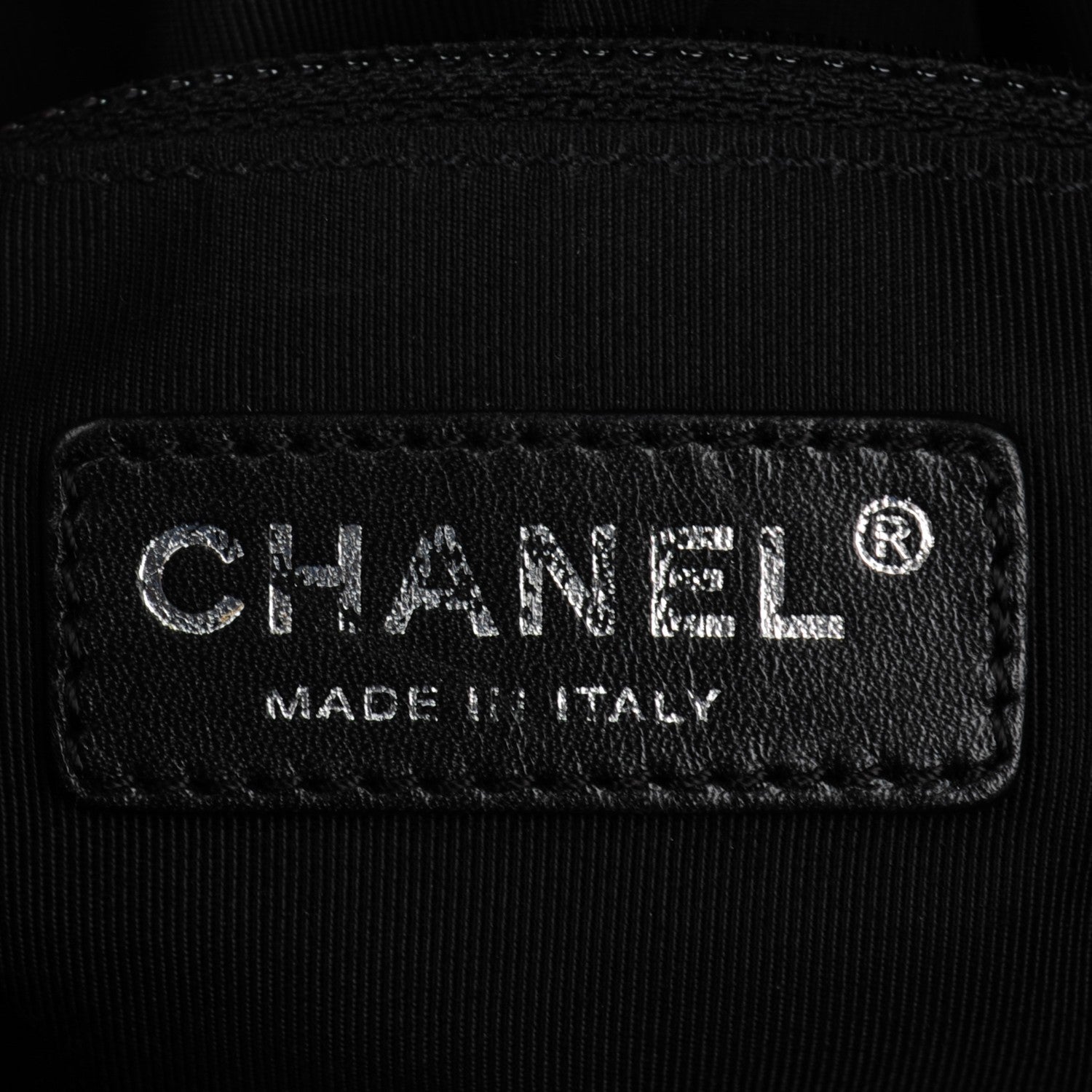 Chanel Iridescent Calfskin Large Stretch Spirit Cabas Black 6 of 7