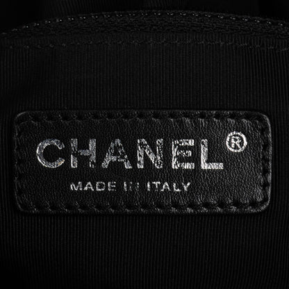 Chanel Iridescent Calfskin Large Stretch Spirit Cabas Black 6 of 7