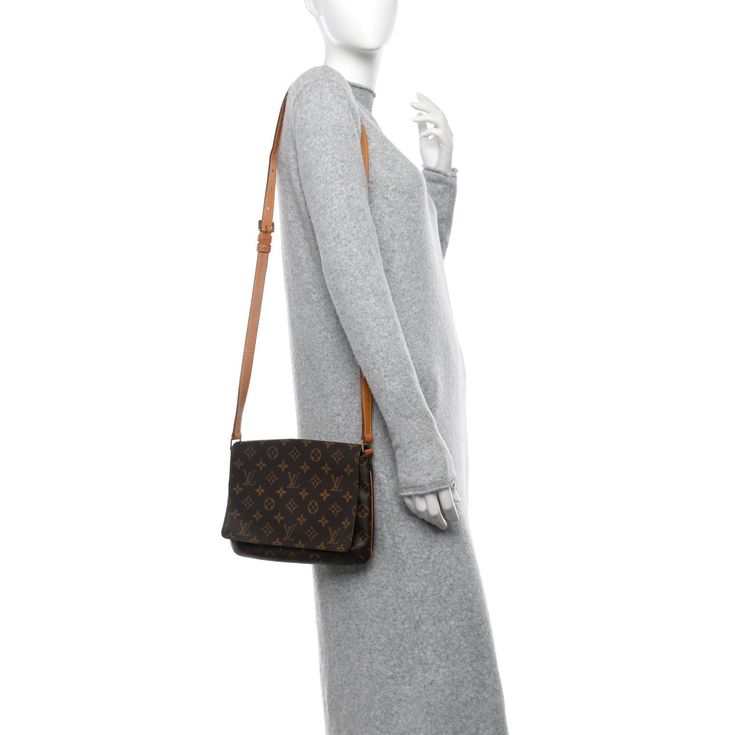 Louis Vuitton Monogram Musette Tango Long Strap 2 of 11