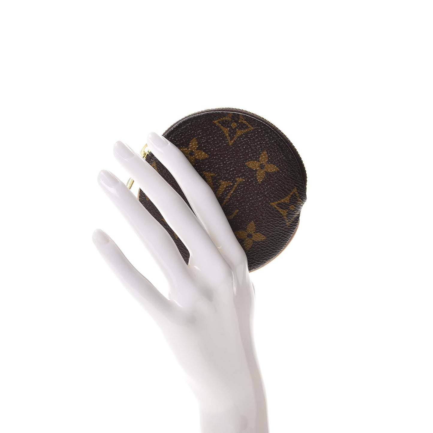 Monogram Round Coin Purse
