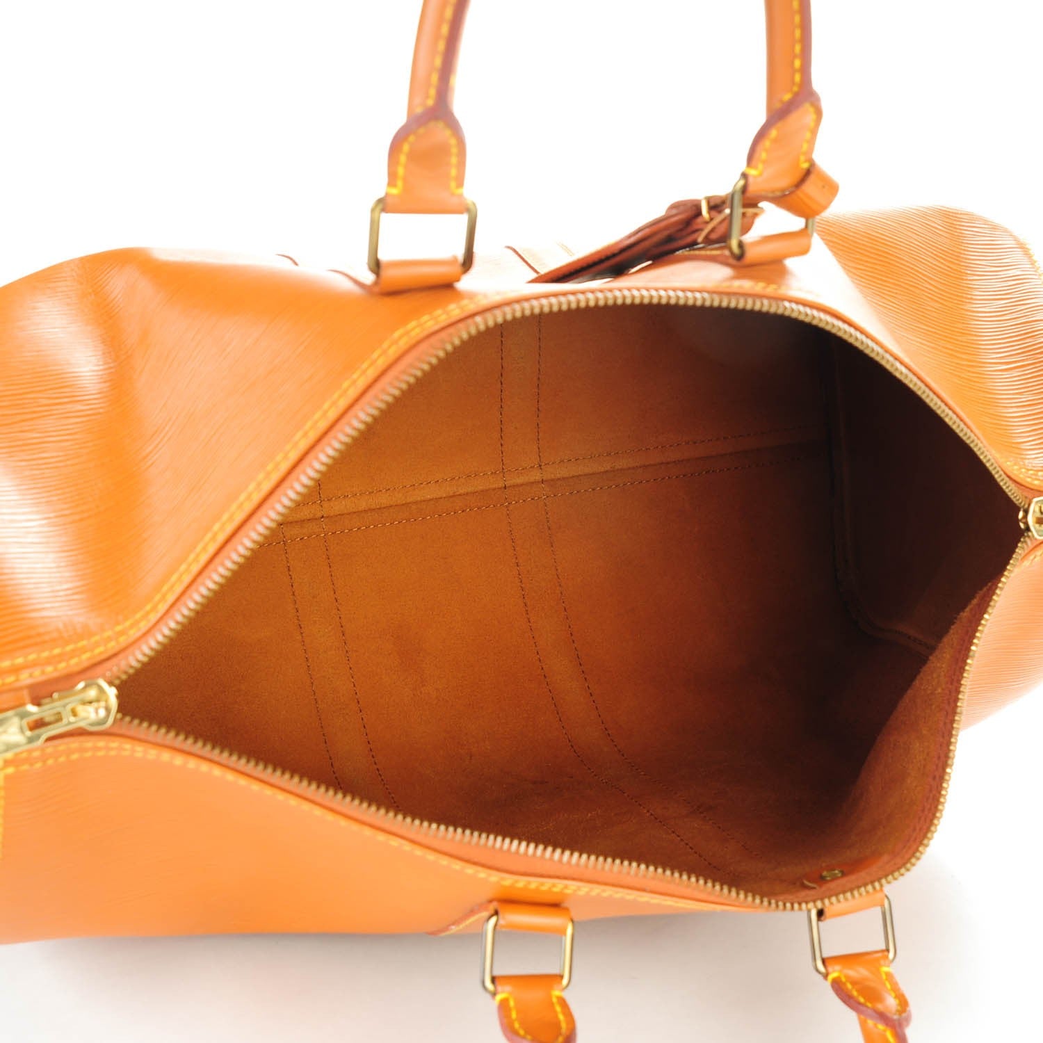 Louis Vuitton Epi Keepall 50 Cipango 5 of 9