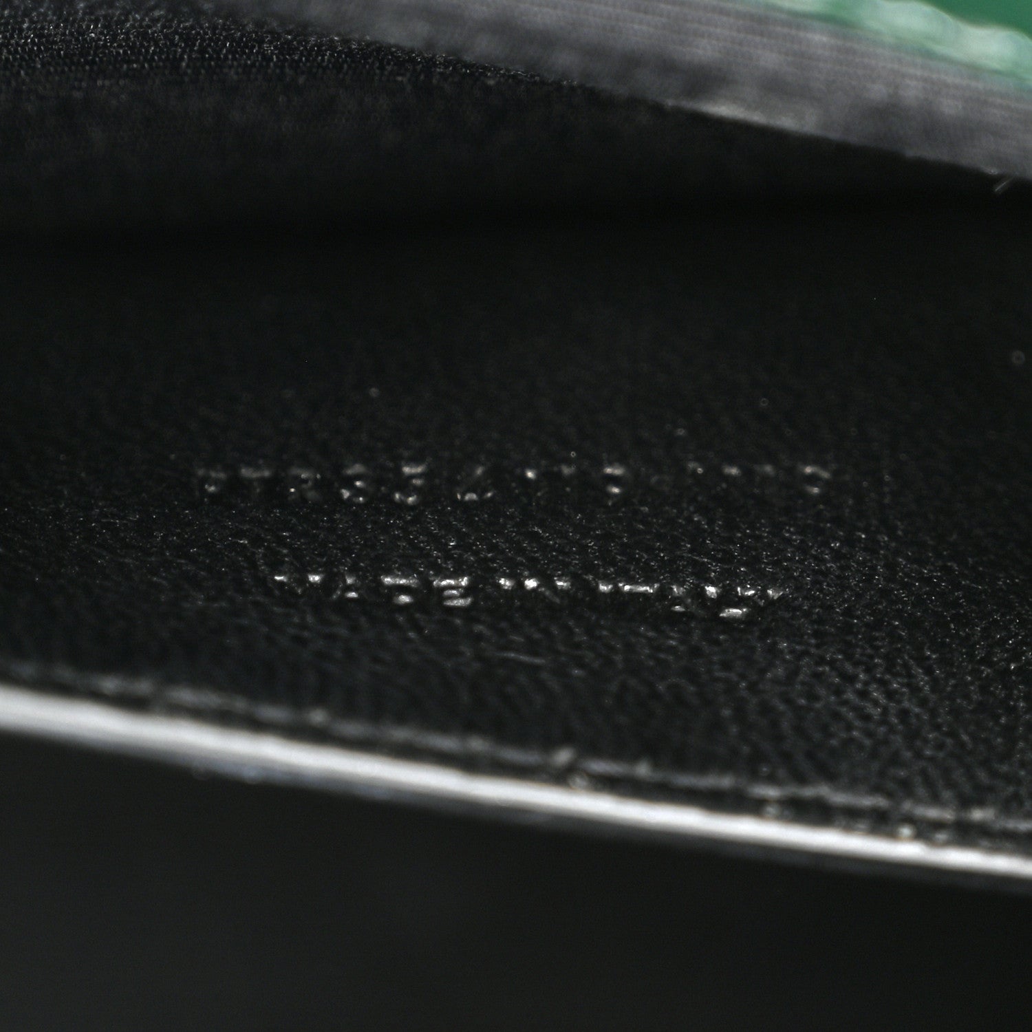 Saint Laurent Calfskin Crocodile Embossed Medium Classic Monogram Kate Tassel Satchel Dark Mint 7 of 13