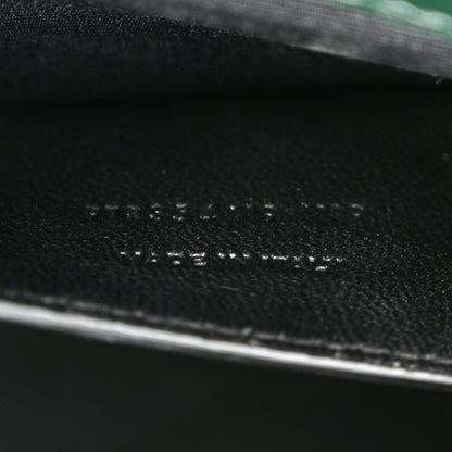 Saint Laurent Calfskin Crocodile Embossed Medium Classic Monogram Kate Tassel Satchel Dark Mint 7 of 13