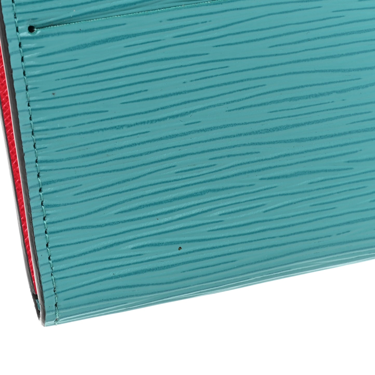 Epi Emilie Wallet Turquoise Grenade