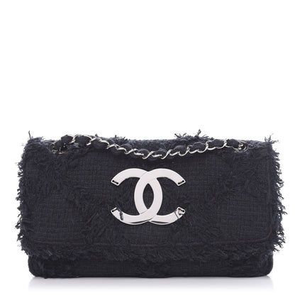 Chanel Tweed Small Nature Flap Black 1 of 9