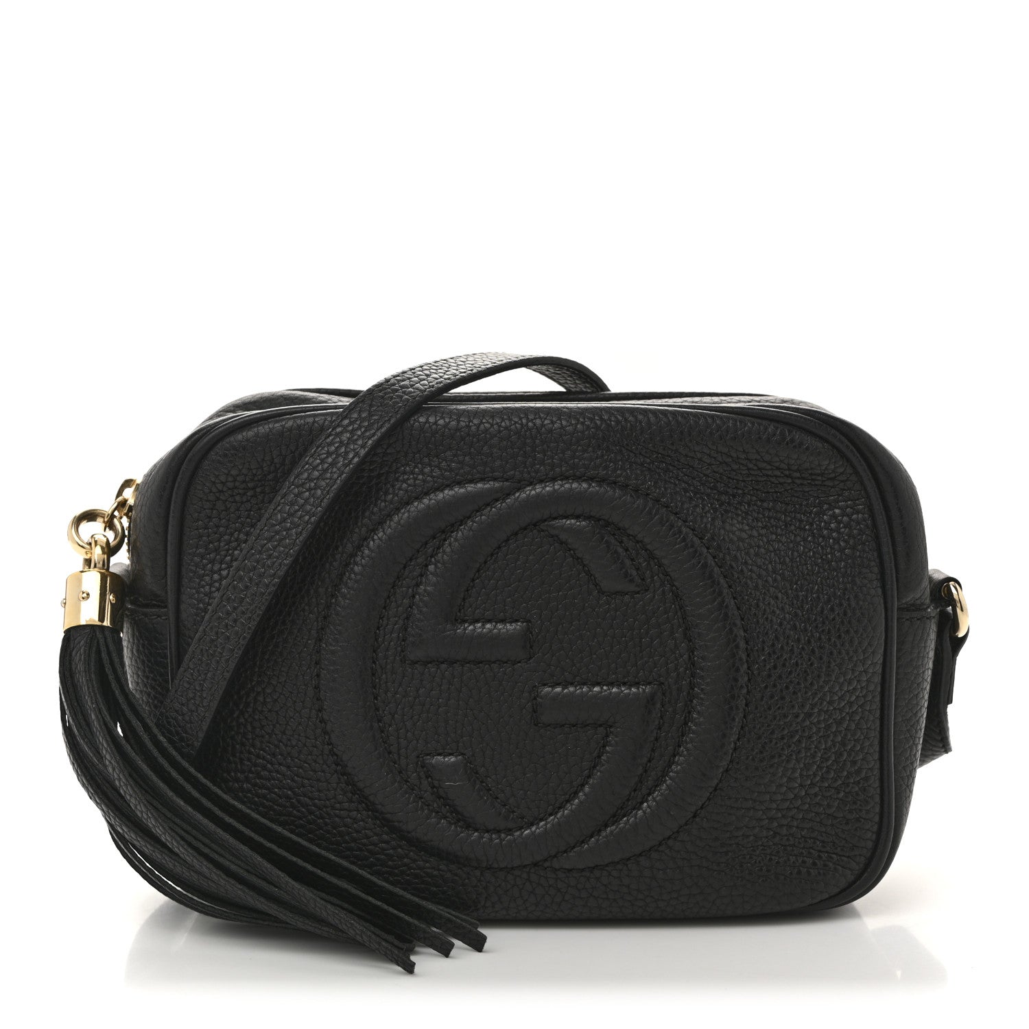 Gucci Pebbled Calfskin Small Soho Disco Bag Black 1 of 13