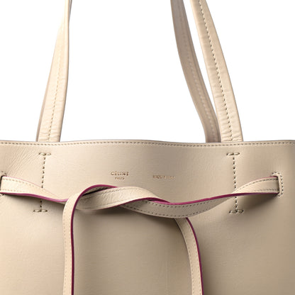 Celine Smooth Calfskin Small Belt Cabas Phantom Beige 9 of 9