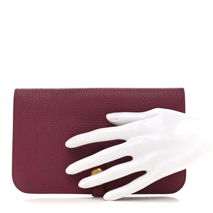 Hermes Togo Dogon Duo Wallet Tosca 3 of 14