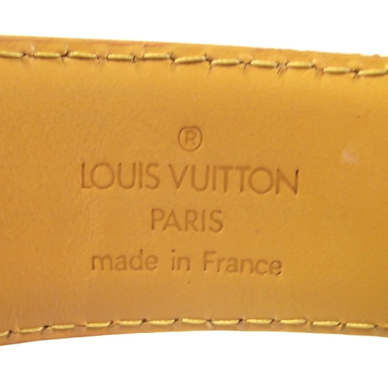 Louis Vuitton Epi Classique Belt Yellow 85/34 5 of 5