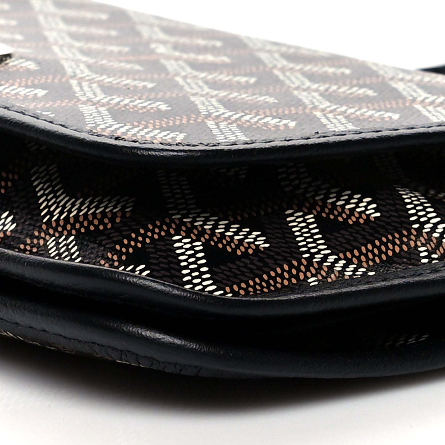 Goyardine Plumet Wallet Clutch Black