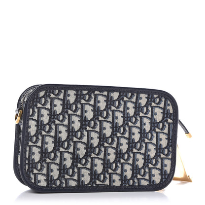 Christian Dior Oblique Diorquake Clutch Blue 3 of 8
