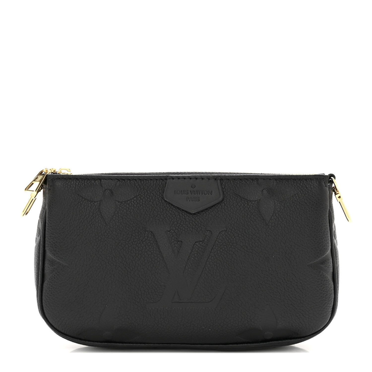 Louis Vuitton Empreinte Monogram Giant Multi Pochette Accessories Small Pochette Black 1 of 6