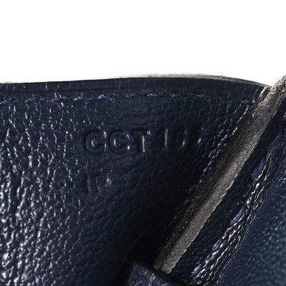 Hermes Togo Birkin 30 Bleu Nuit 6 of 11