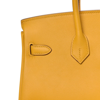 Hermes Swift Birkin 25 Jaune Ambre 23 of 25