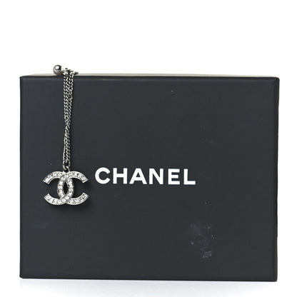 Chanel Crystal Pearl Star CC Necklace Pearly White 6 of 6