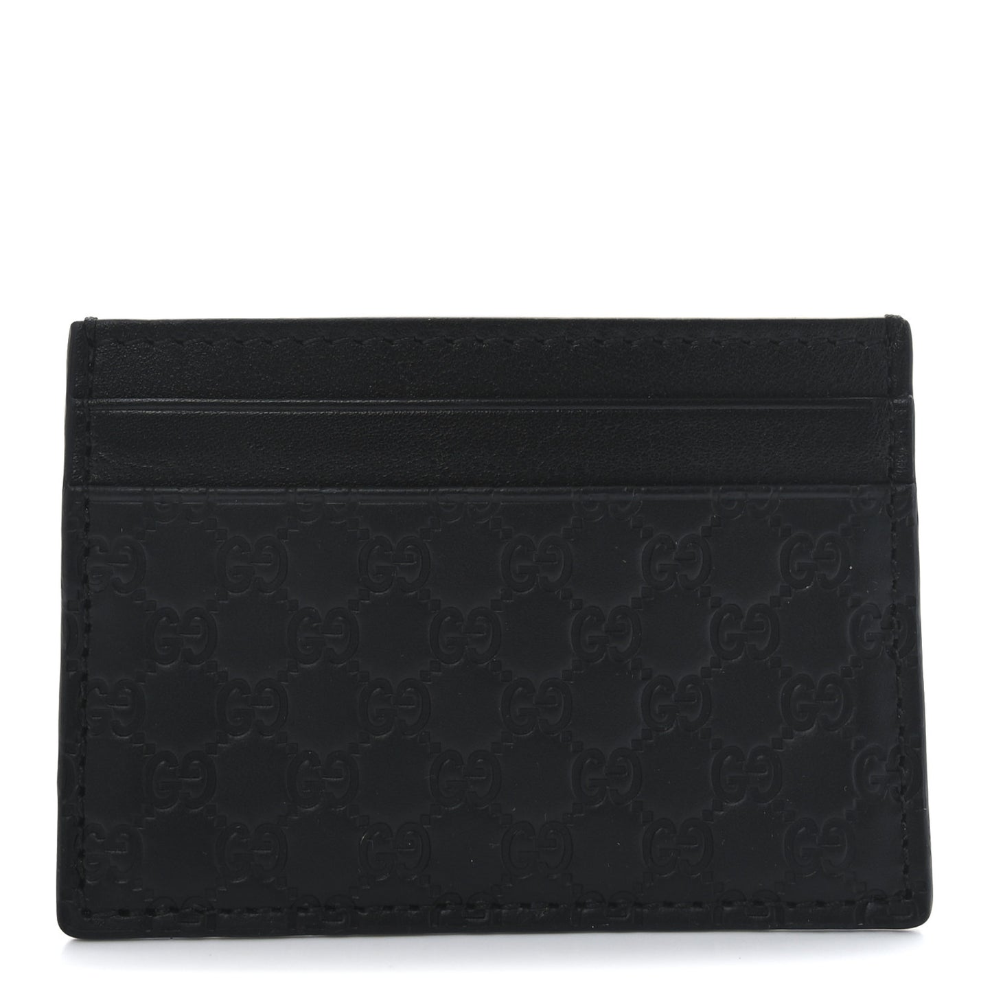 Microguccissima Card Holder Black