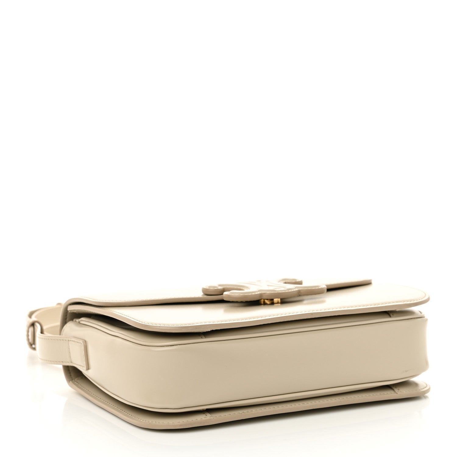 Celine Shiny Calfskin Medium Triomphe Trench 4 of 13
