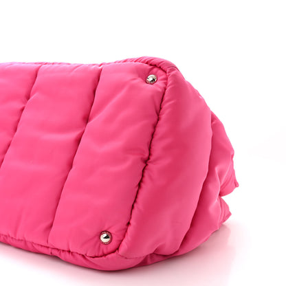 Prada Tessuto Nylon Bomber Tote Fuxia 16 of 19