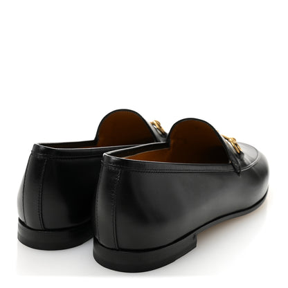 Gucci Calfskin Womens Jordaan Loafers 39 Black 4 of 10