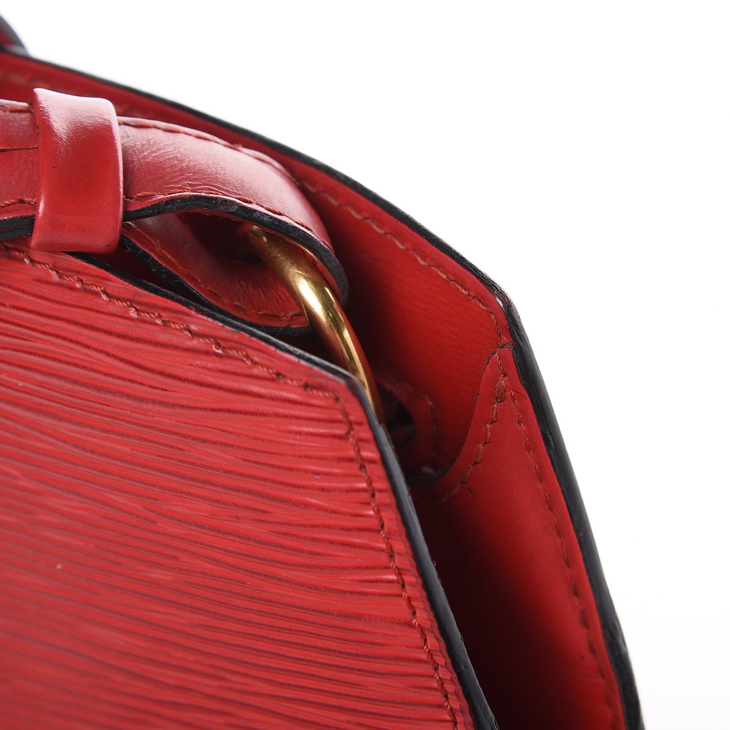 Louis Vuitton Epi Cluny Castillan Red 11 of 11