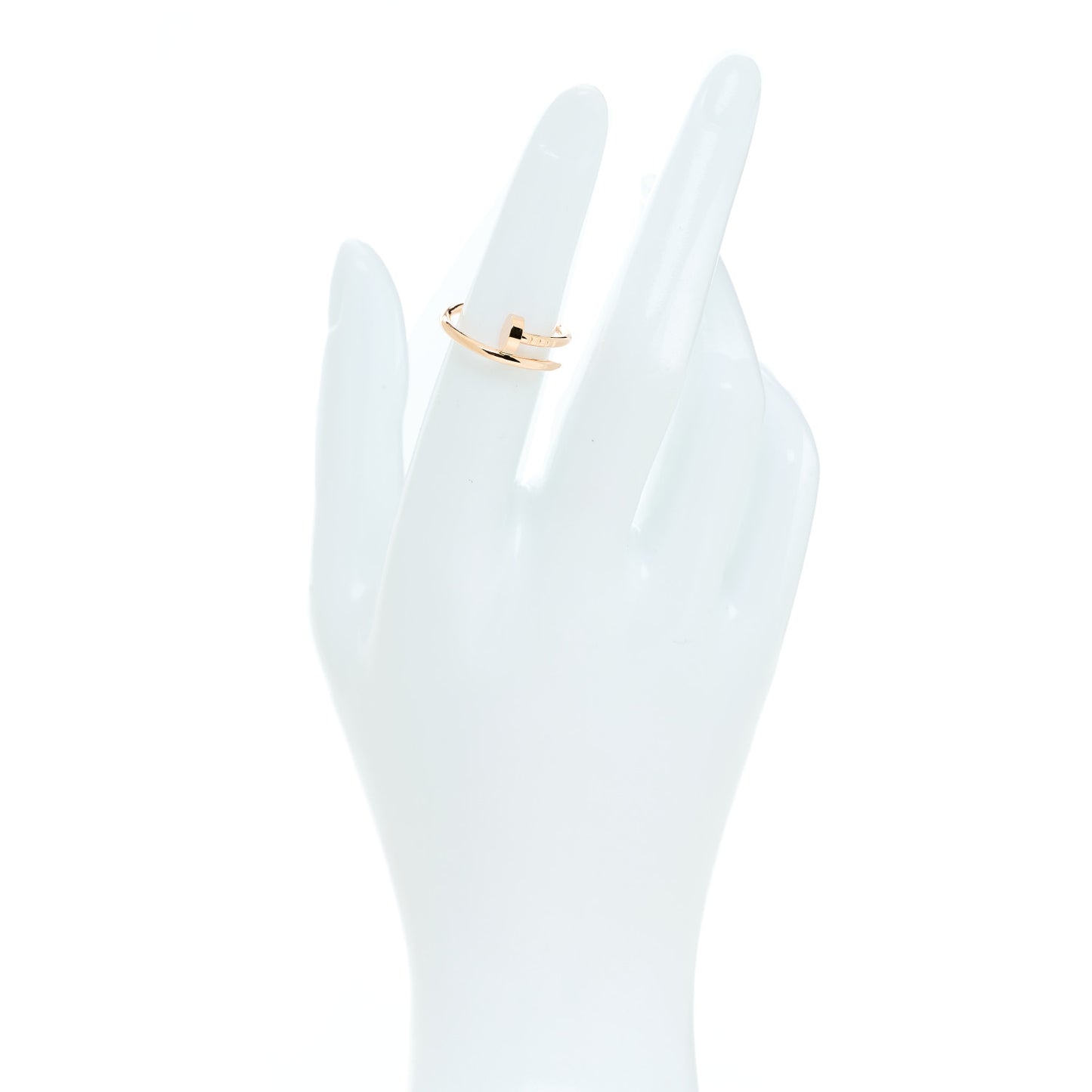 18K Yellow Gold Small Juste Un Clou Ring 50 5.25