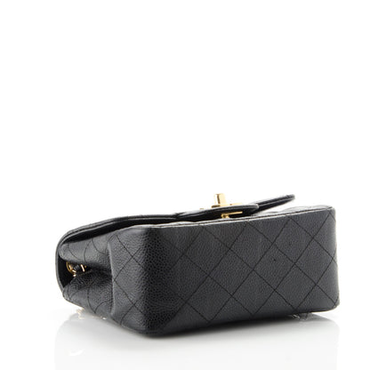 Chanel Caviar Quilted Mini Square Flap Black 4 of 8