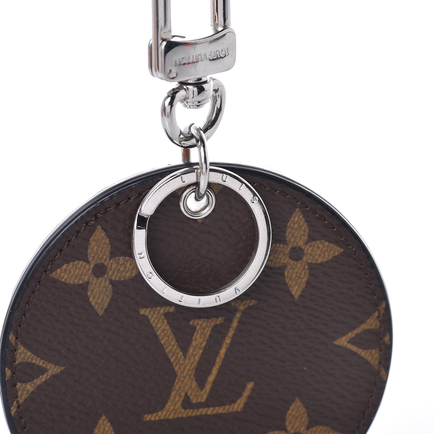 Louis Vuitton Monogram Corduroy Patchwork Bag Charm Key Ring 4 of 4