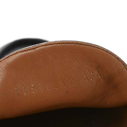 Valentino Garavani Calfskin Mens VLogo Loafers 43.5 Black 9 of 10