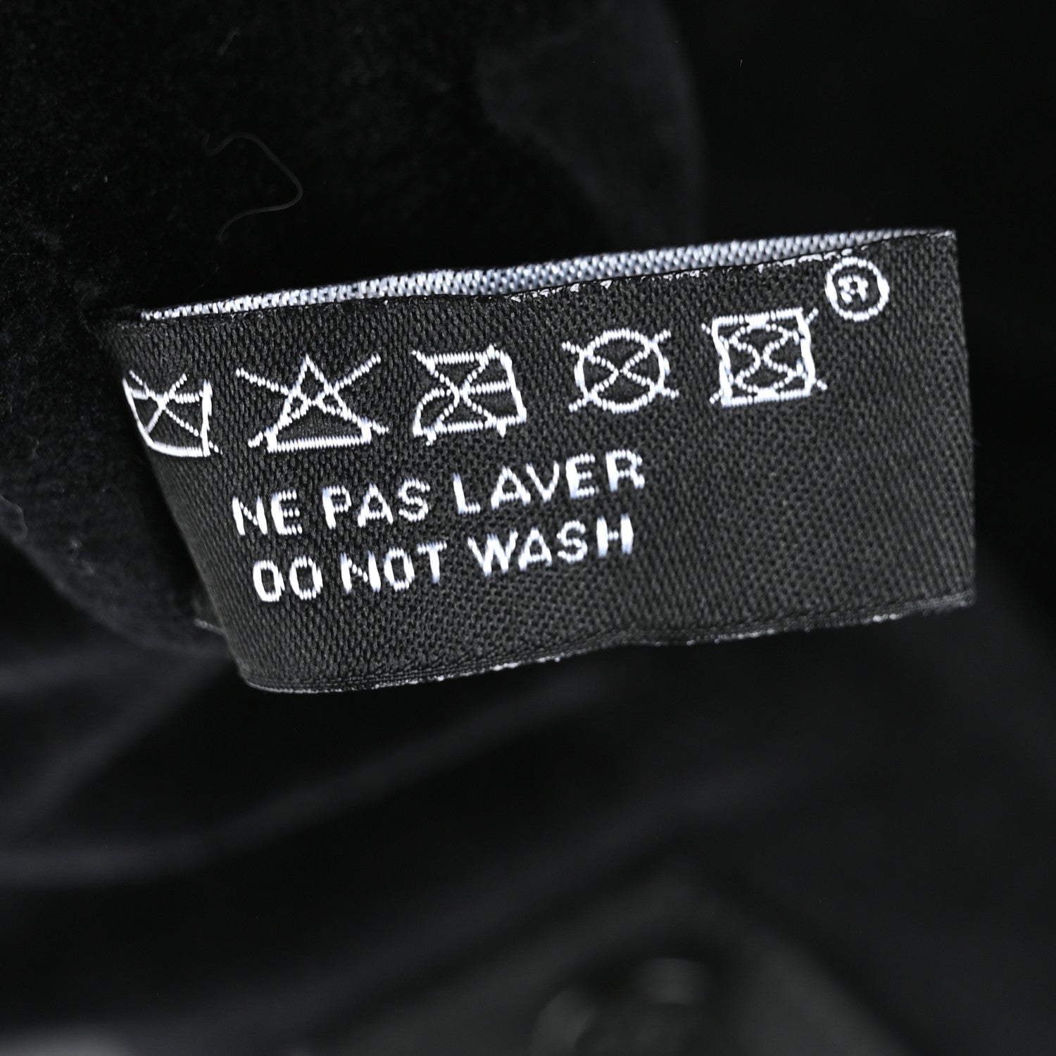 Chanel Cotton Net CC Tote Black 8 of 13