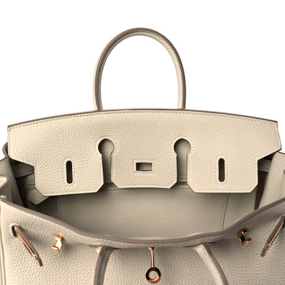 Hermes Togo Birkin 25 Craie 18 of 35