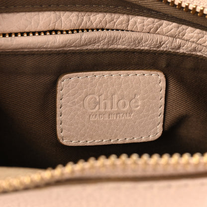 Chloe Calfskin Medium Marcie Satchel Abstract White 6 of 10