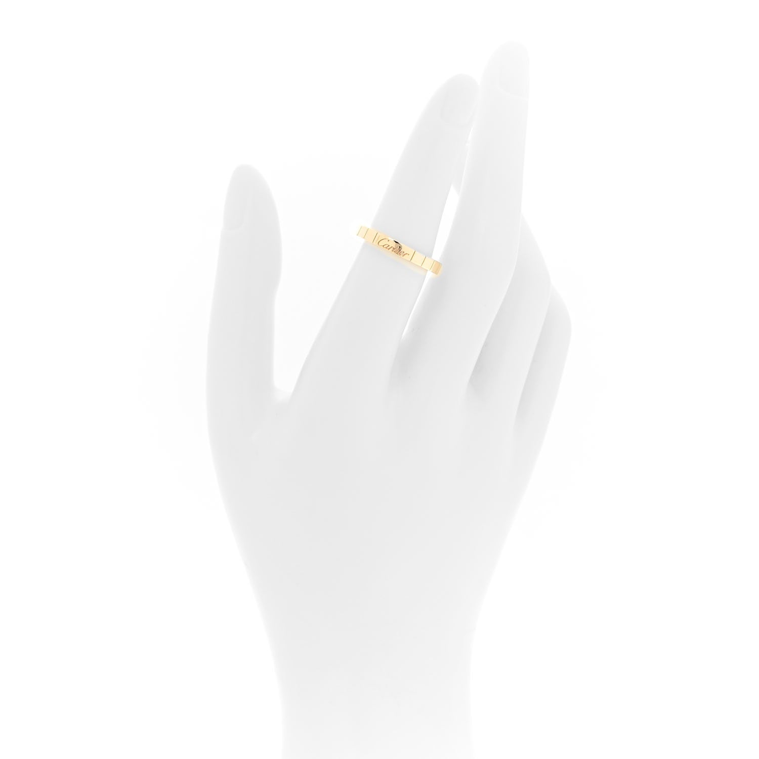 Cartier 18K Yellow Gold Lanieres Ring 52 6 2 of 5
