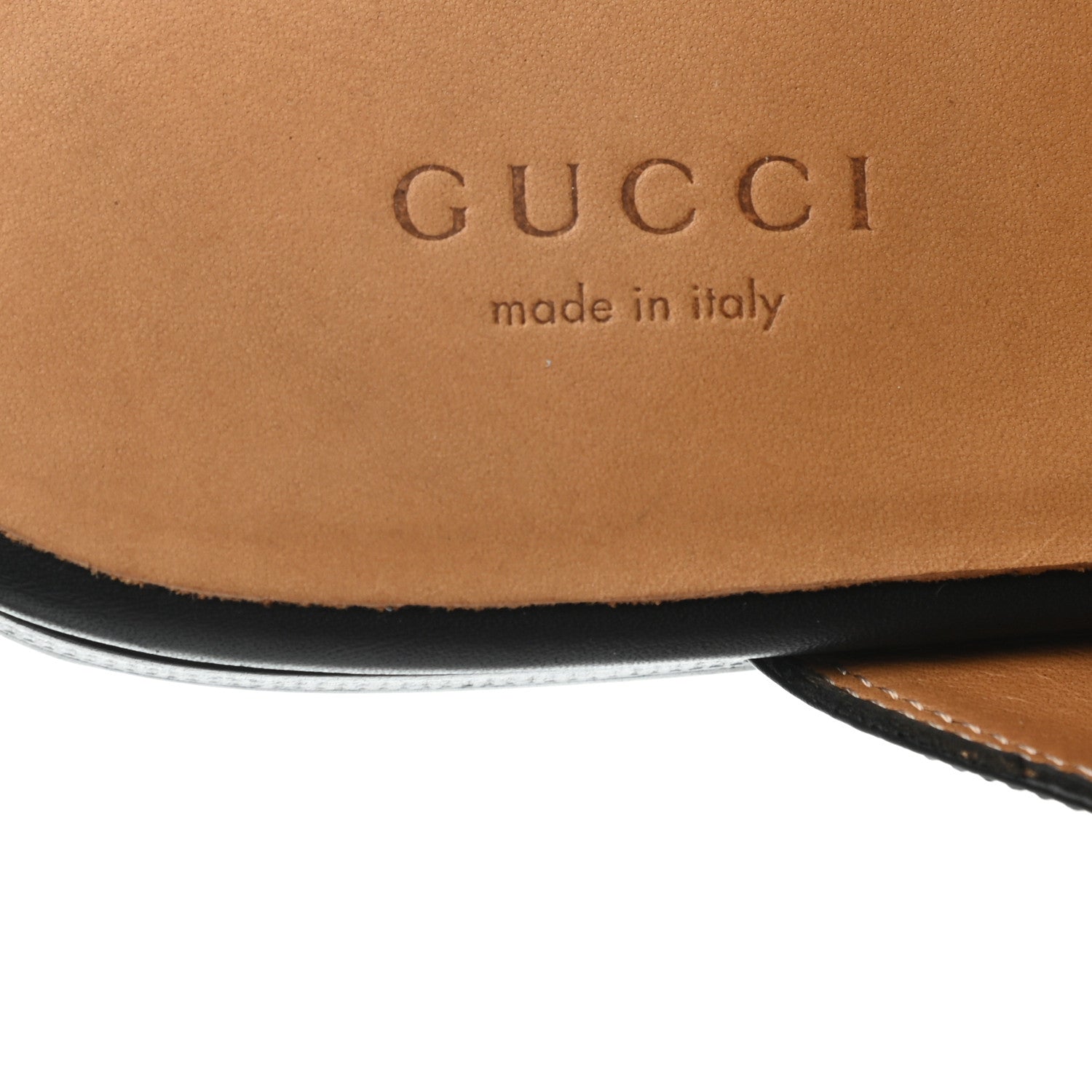 Gucci Calfskin Womens Princetown Slippers 36.5 Black 7 of 8