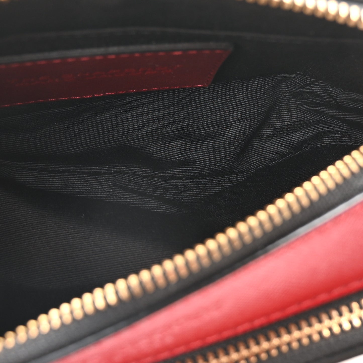 Saffiano Small Snapshot Camera Bag Red Multicolor
