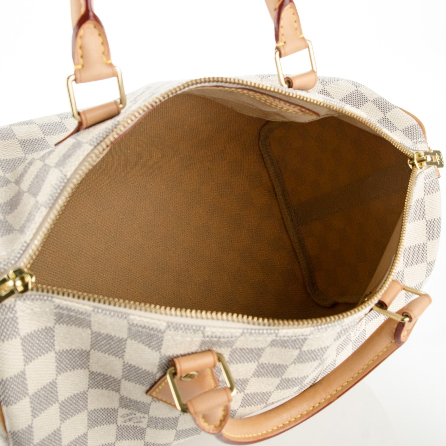 Louis Vuitton Damier Azur Speedy Bandouliere 30 6 of 9