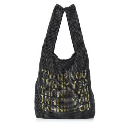 Alexander Wang Crystal Mini Wanglock Shopper Black 1 of 10