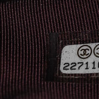 Chanel Lambskin Quilted Small Clutch With Chain Black 8 of 8