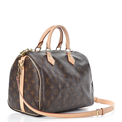 Louis Vuitton Monogram Speedy Bandouliere 30 3 of 12